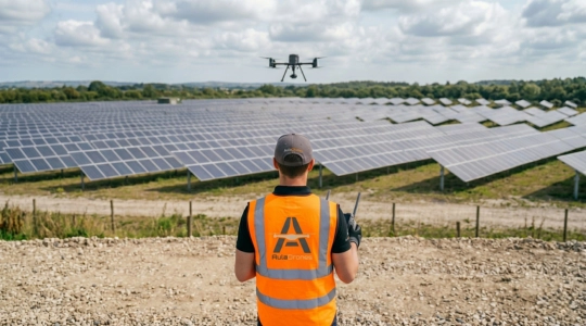Curso de piloto de drones para inspecciones industriales técnicas en plantas fotovoltaicas